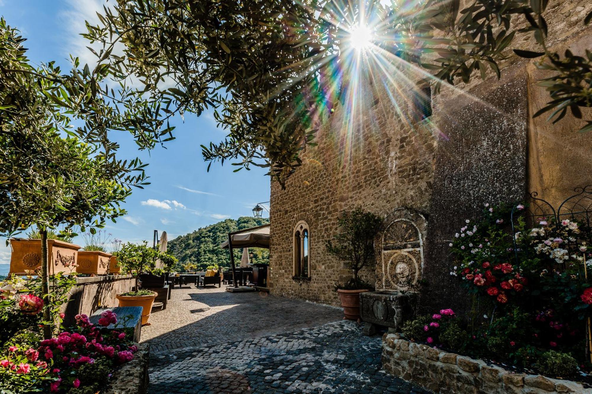 Castello Brancaccio Hotel San Gregorio da Sassola Екстериор снимка