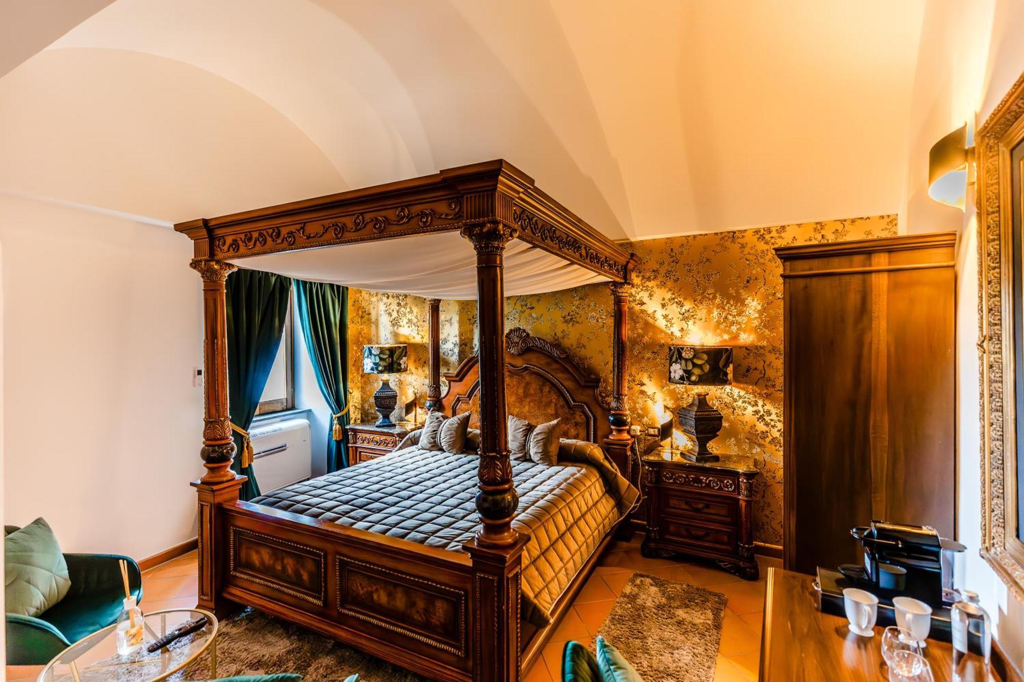 Castello Brancaccio Hotel San Gregorio da Sassola Екстериор снимка