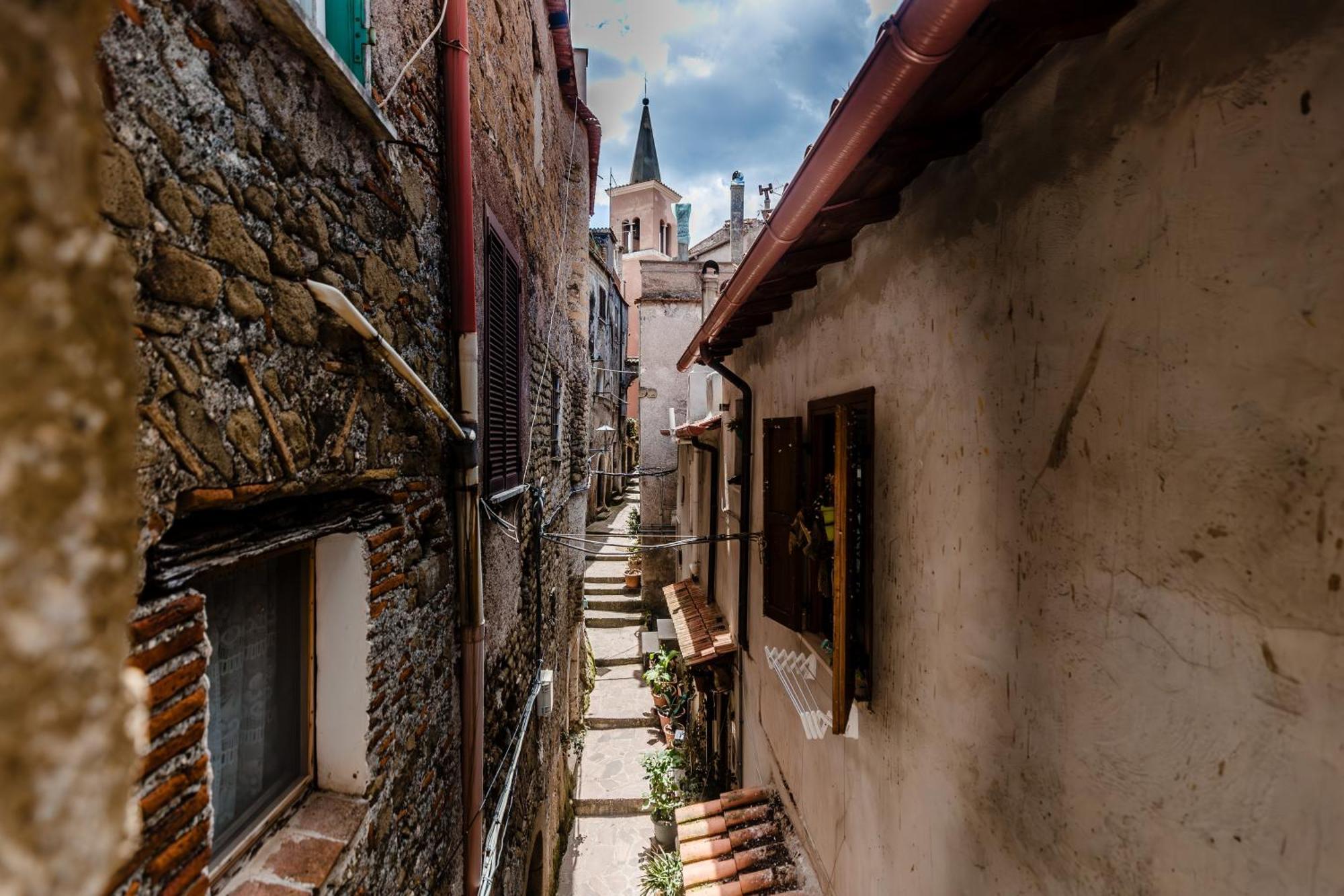 Castello Brancaccio Hotel San Gregorio da Sassola Екстериор снимка