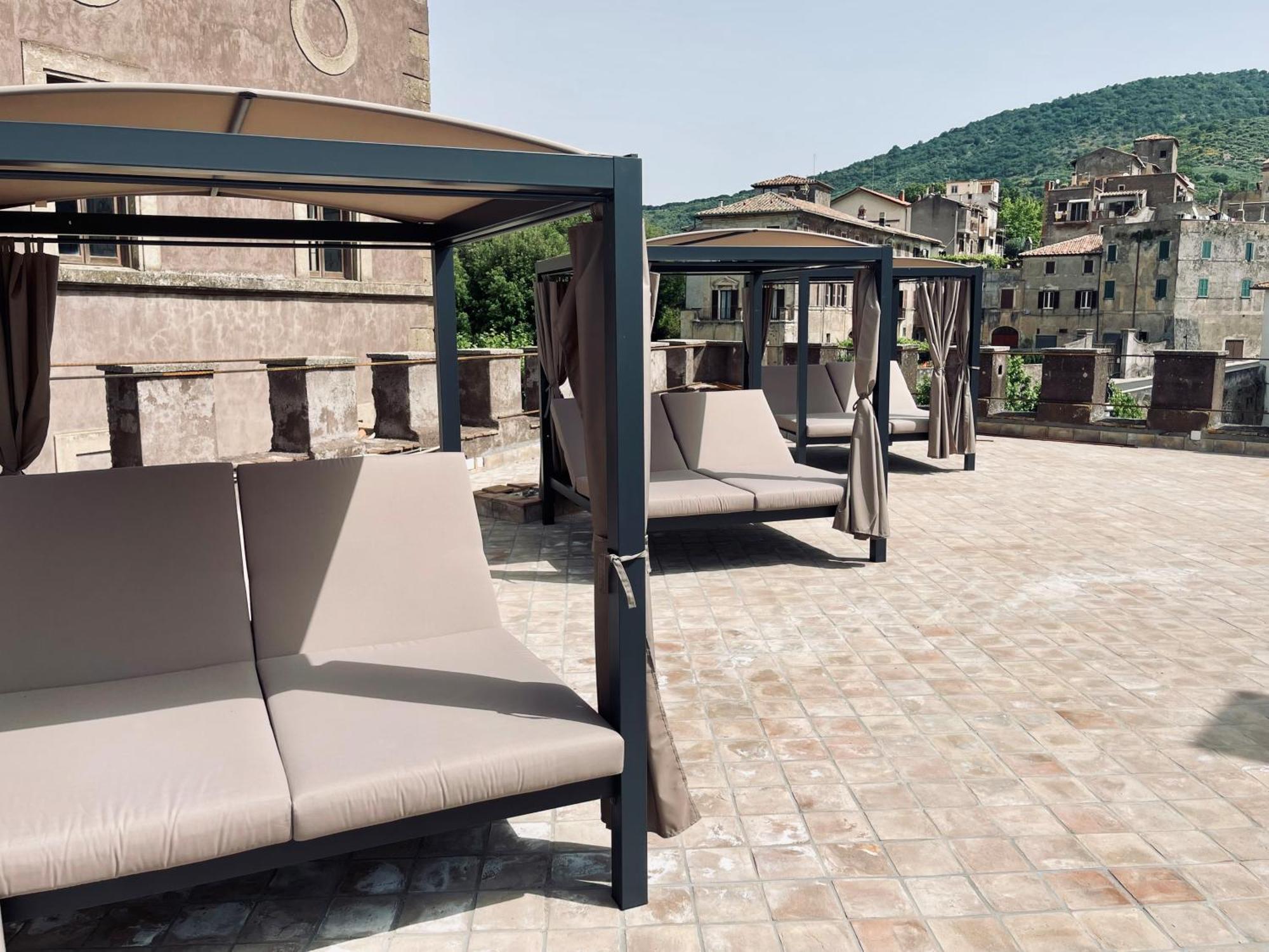 Castello Brancaccio Hotel San Gregorio da Sassola Екстериор снимка
