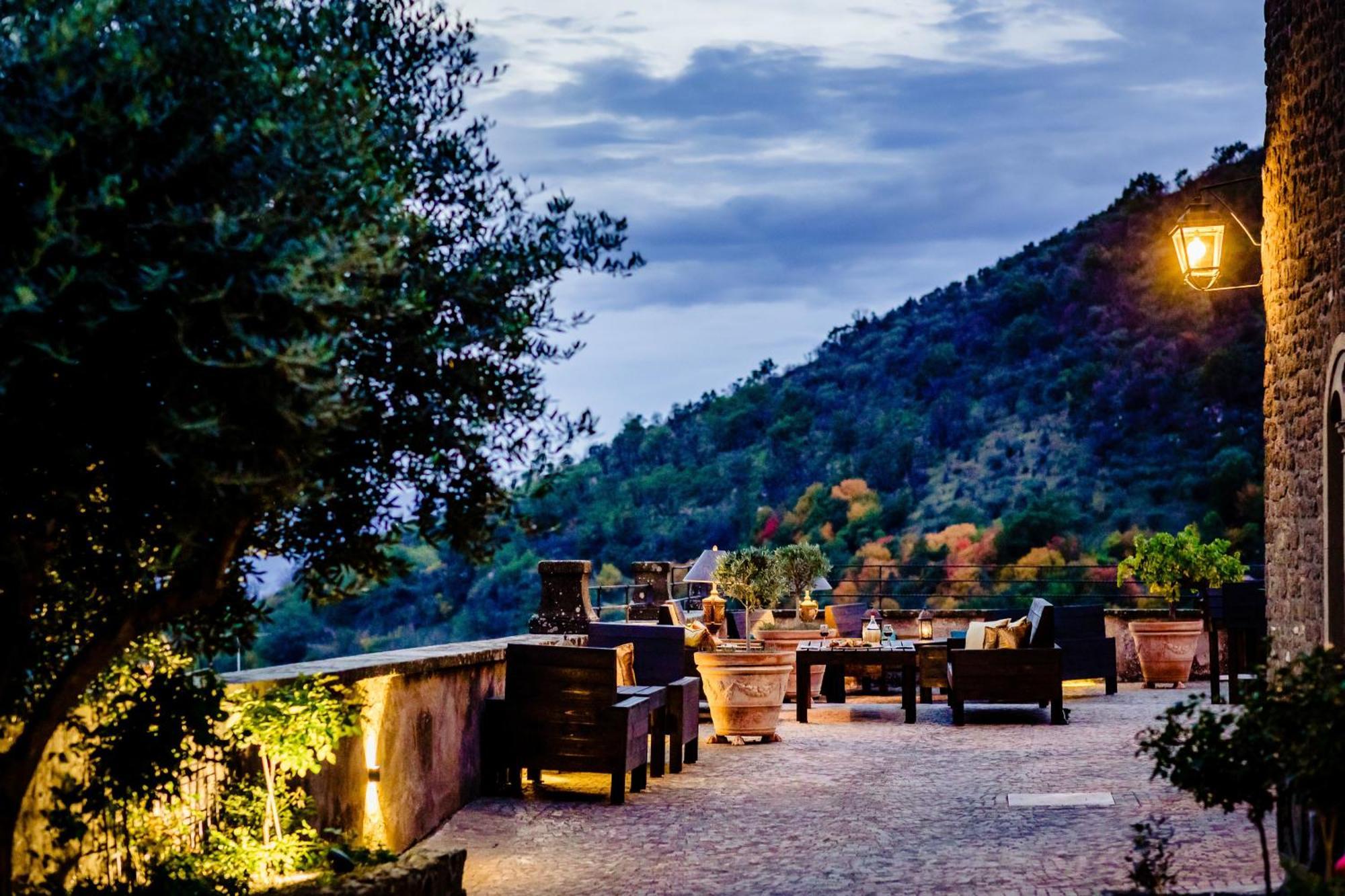 Castello Brancaccio Hotel San Gregorio da Sassola Екстериор снимка