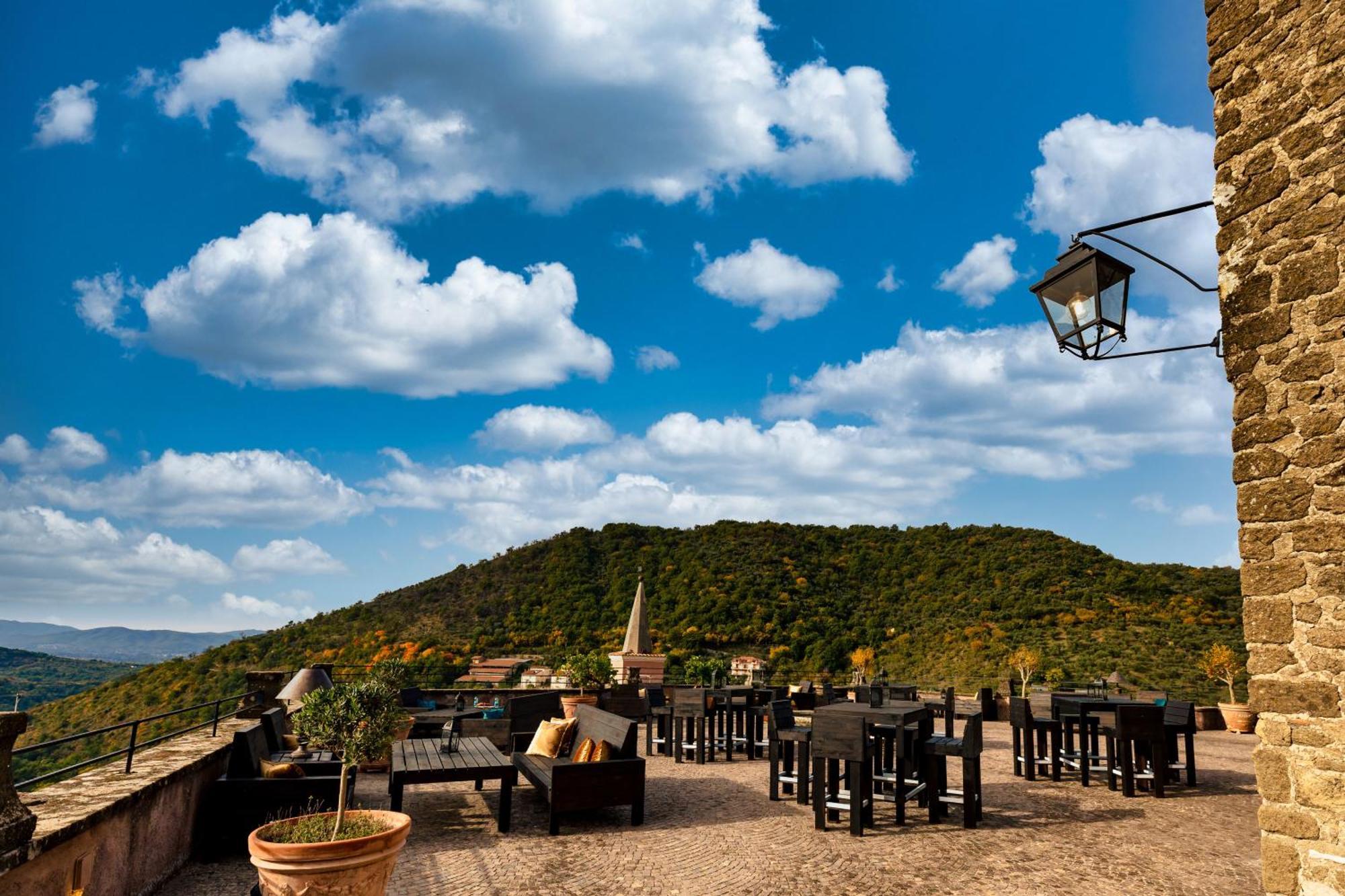 Castello Brancaccio Hotel San Gregorio da Sassola Екстериор снимка